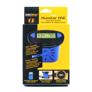MusicNomad MN311 The Humitar ONE Acoustic Guitar Humidifier and Hygrometer