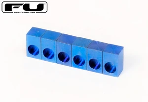 FU-Tone Titanium Saddle Insert Set (6) - Blue