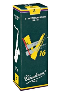 Vandoren V16 Tenor Saxophone Reeds - Strength 2.5 - Box of 5