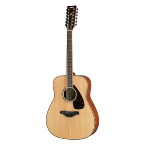 Yamaha FG820-12 12-String Acoustic Guitar - Natural - 1