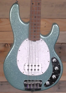 Sterling StingRay Ray34 Bass Blue Sparkle w/ Gigbag "Excellent Condition"