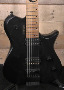 Kiesel Leia Series Headless Electric Guitar Black w/ Case "Excellent Condition"