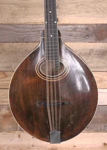 Certified Pre-Owned 1919 Gibson K-1 Mandocello Sheraton Brown w/ Gigbag "Good Condition"