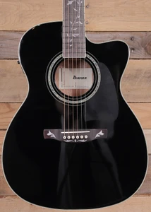 Ibanez AC391RCE Acoustic/Electric Guitar Black High Gloss