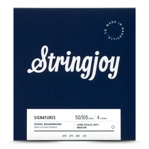 STRINGJOY Signatures Bass 50-105 | Long Scale | Medium - Nickel Wound - String Set