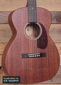 Guild M-20 Natural Acoustic Guitar with Hardshell Case - actual guitar photo 1