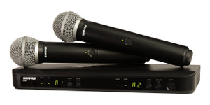 Shure BLX288/PG58 Dual Channel Handheld Wireless System Shure BLX288/PG58 Dual Channel Handheld Wireless System
