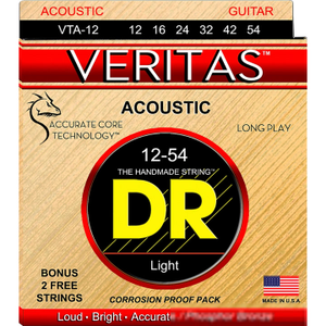 DR Strings Veritas Light Acoustic Strings DR Strings Veritas Light Acoustic Strings