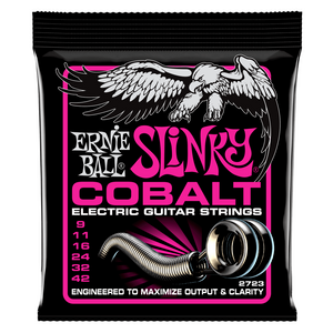 Ernie Ball Super Slinky Cobalt Electric Guitar Strings - 9-42 Gauge Ernie Ball Super Slinky Cobalt Electric Guitar Strings - 9-42 Gauge