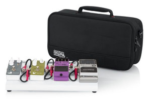 Gator Small Aluminum Pedal Board White w/ Gigbag Gator Small Aluminum Pedal Board White w/ Gigbag