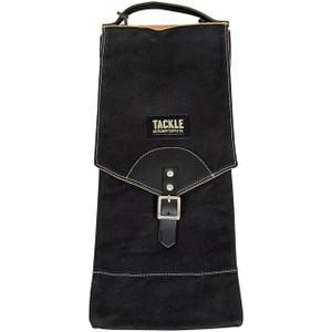 Tackle Waxed Canvas Compact Drum Stick Bag Black Tackle Waxed Canvas Compact Drum Stick Bag Black