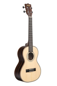 Kala Solid Spruce Top Striped Ebony Tenor Ukulele Kala Solid Spruce Top Striped Ebony Tenor Ukulele