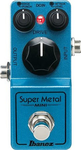 Ibanez Super Metal Mini Distortion Effects Pedal Ibanez Super Metal Mini Distortion Effects Pedal