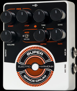 Electro-Harmonix Super Space Drum Analog Drum Synthesizer Effect Pedal Electro-Harmonix Super Space Drum Analog Drum Synthesizer Effect Pedal
