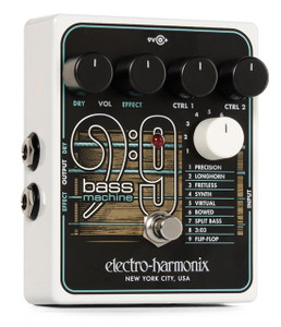 Electro-Harmonix Bass9 Bass Emulator Effects Pedal Electro-Harmonix Bass9 Bass Emulator Effects Pedal
