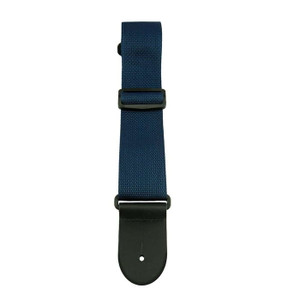 Henry Heller 2" Polypro Guitar Strap w/tri Glide & Leather Ends Navy Henry Heller 2" Polypro Guitar Strap w/tri Glide & Leather Ends Navy