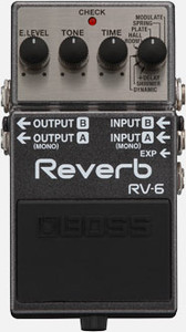 Boss RV-6 Digital Delay/Reverb Guitar Effect Pedal Boss RV-6 Digital Delay/Reverb Guitar Effect Pedal