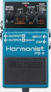 Boss PS-6 Harmonist Effect Pedal Boss PS-6 Harmonist Effect Pedal
