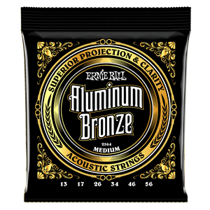 Ernie Ball P02564 Medium Aluminum Bronze Acoustic Guitar Strings Ernie Ball P02564 Medium Aluminum Bronze Acoustic Guitar Strings