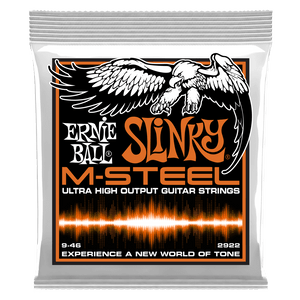 Ernie Ball P02922 M-Steel Hybrid Slinky Electric Strings Ernie Ball P02922 M-Steel Hybrid Slinky Electric Strings