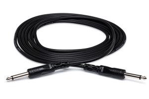 Hosa CPP-103 3 ft Unbalanced Interconnect Cable - 1/4" TS to Same Hosa CPP-103 3 ft Unbalanced Interconnect Cable - 1/4" TS to Same