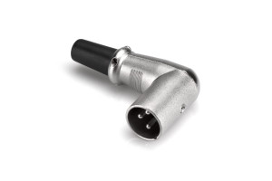 Hosa XRR-318M Right Angle XLR3M Connector Hosa XRR-318M Right Angle XLR3M Connector
