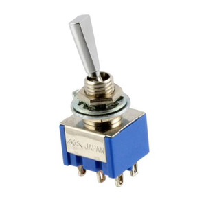 All Parts EP-0082-010 On-Off-On Mini Switch - Chrome All Parts EP-0082-010 On-Off-On Mini Switch - Chrome
