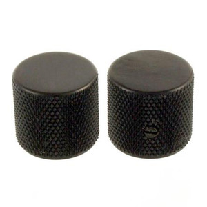 All parts MK-0115-003 Metal Barrel Knobs - Black 2 Pack