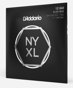 D'Addario NYXL1260 NYXL Nickel Wound Electric Guitar Strings - Extra Heavy, 12-60