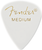 Fender Classic Celluloid 351 Medium White Picks 12 Pack Fender Classic Celluloid 351 Medium White Picks 12 Pack