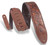 Levy's Sundance Line Geranium Whiskey Guitar Strap Brown