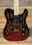 Fender  James Burton Signature Telecaster Electric Guitar Red Paisley Flames w/ Case