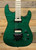 FU-Tone FU  PRO Electric  Guitar Trans Green w/ Gigbag