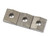 FU-Tone Titanium Lock Nut Blocks Silver 3 Pack