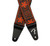 Fender Pasadena Woven Strap - Orange Wallflower - 2"
