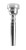 Bach Classic Trumpet Mouthpiece 1C - Silver Plated