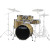 Yamaha SBP2F50 Stage Custom Birch 5 Piece Set - Natural Wood - 22" Bass Drum