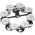 Meinl Percussion 5" Headliner Series Hi-Hat Tambourine - Dual Row Stainless Steel Jingles Meinl Percussion 5" Headliner Series Hi-Hat Tambourine - Dual Row Stainless Steel Jingles