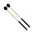 MEDIUM HARD, BLACK YARN MALLETS CYMBAL MALLETS