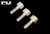 FU-TONE Titanium Nut Clamping Screw Set (3) - Silver FU-TONE Titanium Nut Clamping Screw Set (3) - Silver