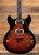 Ibanez AS93QMSP Semi-Hollow Guitar Dark Brown Sunburst