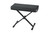 GATOR Frameworks Standard Keyboard Bench w/ DLX Seat - Black