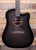 Ibanez AAD50CE Acoustic/Electric Guitar Transparent  Charcoal Burst