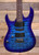 Ibanez GRX70QAL Left-Handed Electric Guitar Transparent Blue Burst