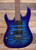 Ibanez GRX70QAL Left-Handed Electric Guitar Transparent Blue  Burst