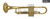 HUNTER Student 6418L Bb Trumpet Outfit - Lacquer 0.459" bore; 4 7/8" bell; 2 water keys - Yamaha YTR-2335 Style