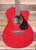 Yamaha FSX800C Acoustic/Electric Guitar Ruby  Red