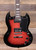 Epiphone SG Tribute Plus Electric Guitar Cherry  Burst