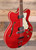 Hofner HCT-500/7 Verythin Bass Transparent  Red