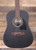 Ibanez PF5412 12-String Acoustic Guitar Weathered Black Open Pore Top